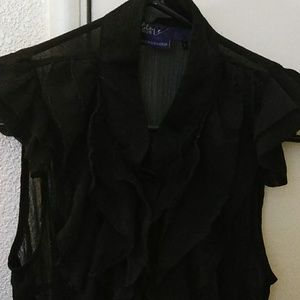 Miley Cyrus and Max Azria blouse